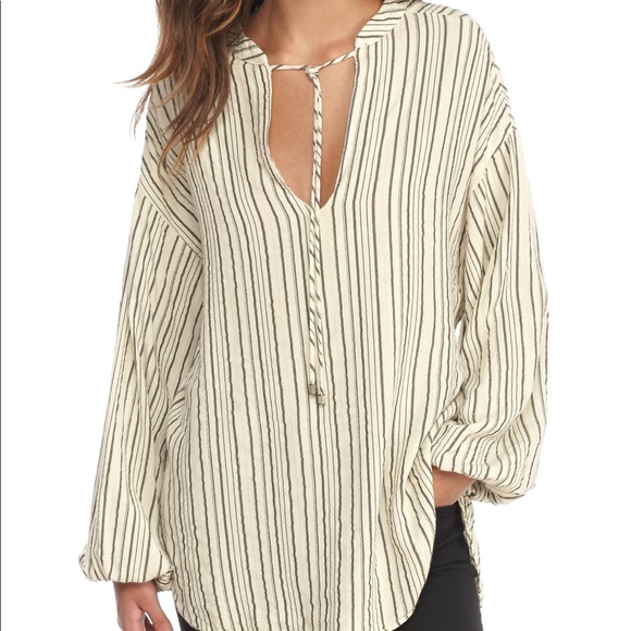 New Free People Rhythm of the Night Tunic Ivory - Picture 2 of 7